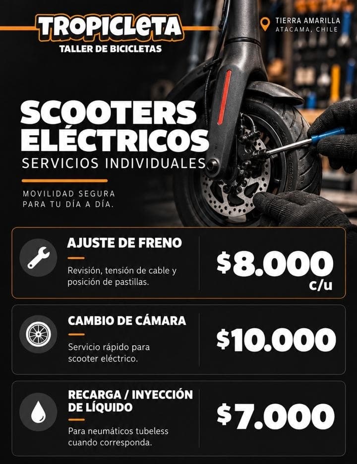 Catálogo Tropicleta: Scooters eléctricos